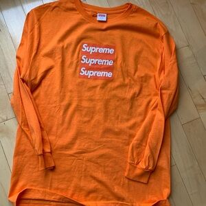 Original Supreme X Thrasher Multi Box Logo Long Sleeve Ass Pizza